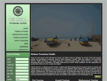 Tablet Screenshot of odishatourismguide.com